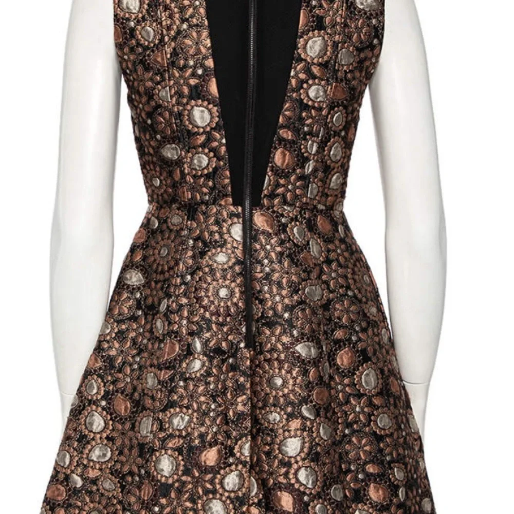 Alice + Olivia Pacey Brocade Dress_7